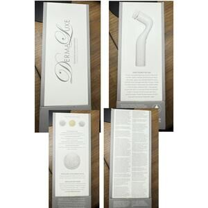 DermaLuxe Advanced cleansing system 2 speeds 4 cleansing heads NEW